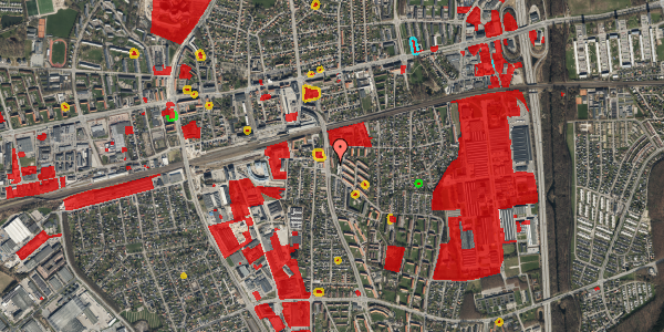 Jordforureningskort på Østbrovej 19, st. 1, 2600 Glostrup