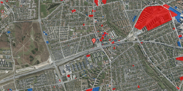Jordforureningskort på Klovborgvej 13, 2650 Hvidovre