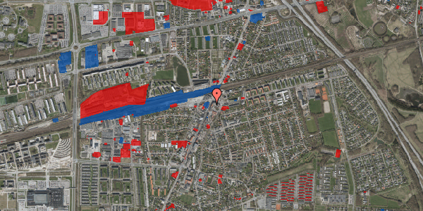 Jordforureningskort på Taastrup Hovedgade 75, st. tv, 2630 Taastrup