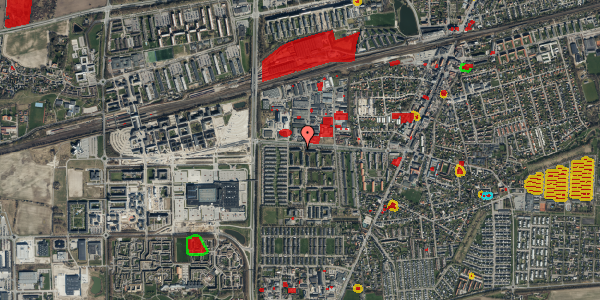 Jordforureningskort på Rønnevangshusene 7, st. mf, 2630 Taastrup