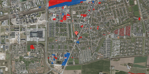 Jordforureningskort på Tranebjerget 9, 2630 Taastrup