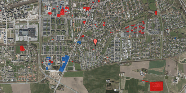 Jordforureningskort på Øllgårdsvej 13, 2630 Taastrup