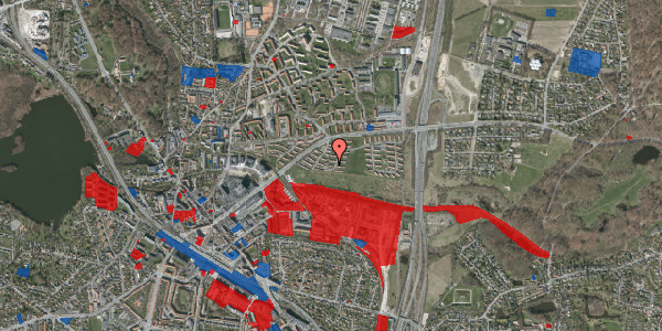 Jordforureningskort på Agervang 21, 2800 Kongens Lyngby