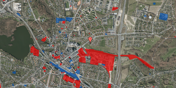 Jordforureningskort på Agervang 42, 2800 Kongens Lyngby