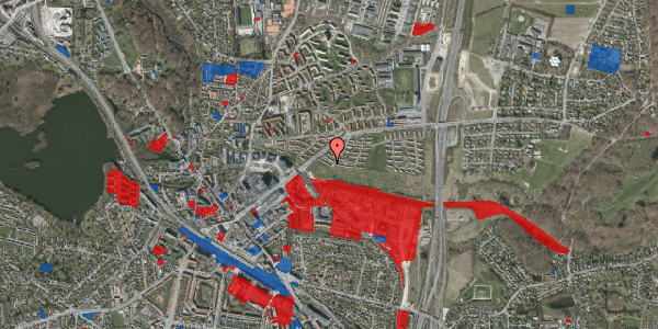 Jordforureningskort på Agervang 50, 2800 Kongens Lyngby