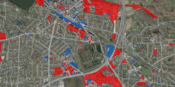 Jordforureningskort på Egebovej 3, st. th, 2800 Kongens Lyngby