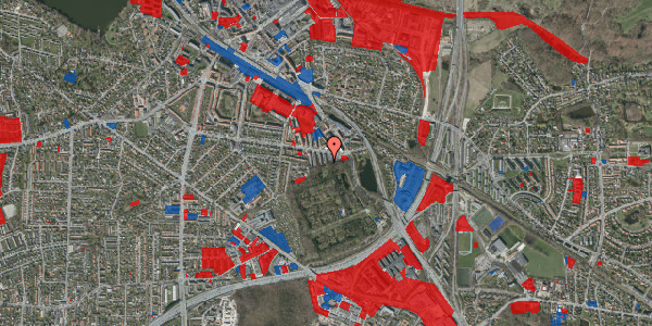 Jordforureningskort på Egebovej 9, 2. th, 2800 Kongens Lyngby