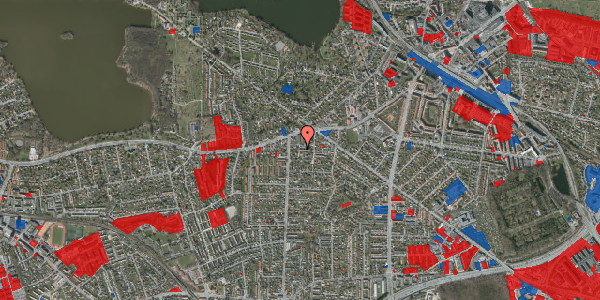Jordforureningskort på Holmelins Tværvej 8A, 1. th, 2800 Kongens Lyngby