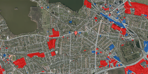 Jordforureningskort på Holmelins Tværvej 8B, 1. th, 2800 Kongens Lyngby