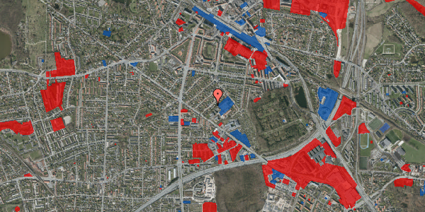 Jordforureningskort på Humlevænget 15, 2800 Kongens Lyngby