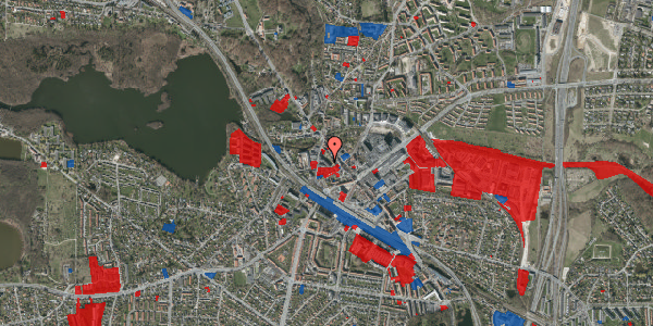 Jordforureningskort på Jernbanevej 3F, 1. th, 2800 Kongens Lyngby