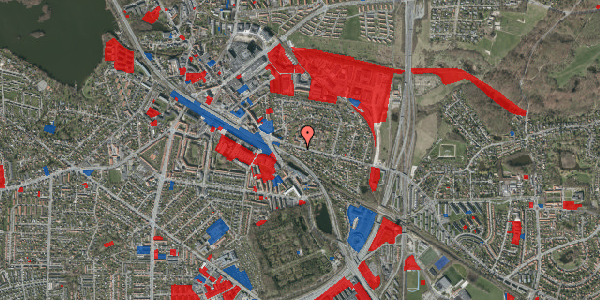 Jordforureningskort på Jægersborgvej 18, 1. th, 2800 Kongens Lyngby