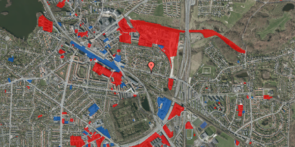 Jordforureningskort på Jægersborgvej 34, 2800 Kongens Lyngby