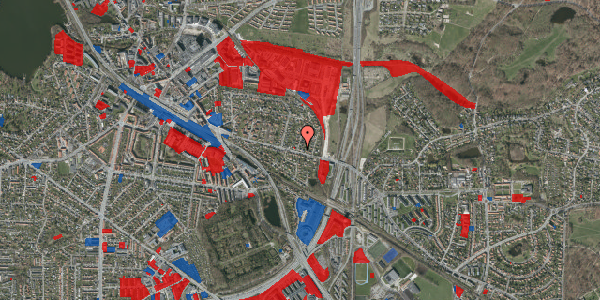 Jordforureningskort på Jægersborgvej 35, 2800 Kongens Lyngby