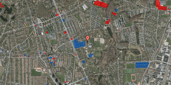 Jordforureningskort på Kongedalen 7, 2830 Virum