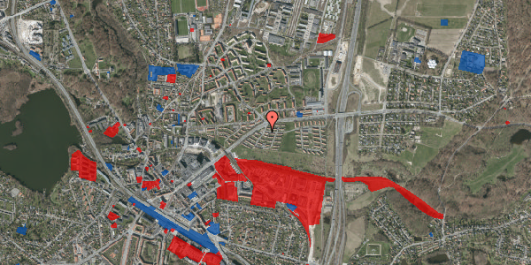 Jordforureningskort på Kornagervej 4, 2800 Kongens Lyngby