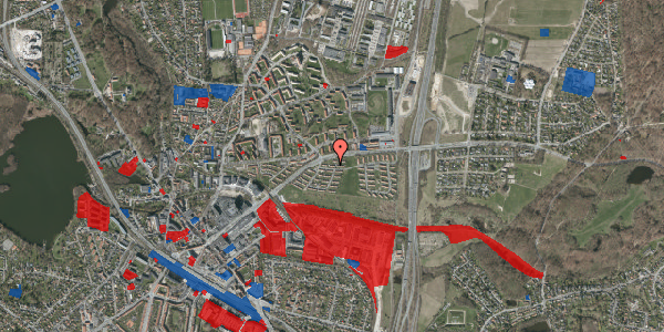 Jordforureningskort på Kornagervej 11, 2800 Kongens Lyngby