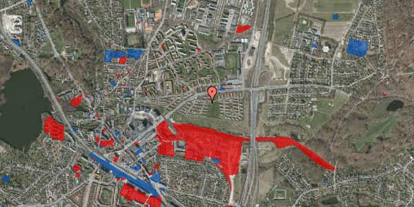 Jordforureningskort på Kornagervej 18, 2800 Kongens Lyngby