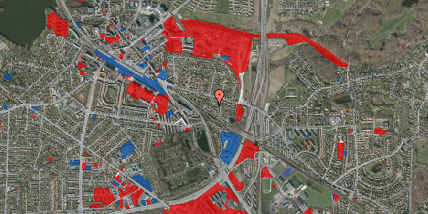 Jordforureningskort på Tjørnebakken 8, 2800 Kongens Lyngby