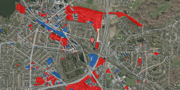 Jordforureningskort på Tjørnebakken 15, 2800 Kongens Lyngby