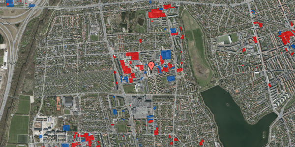 Jordforureningskort på Bystrædet 21B, 1. 1, 2610 Rødovre