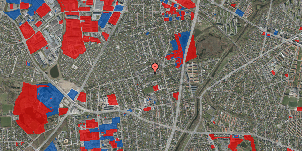 Jordforureningskort på Carl Danfeldts Alle 17, 2610 Rødovre