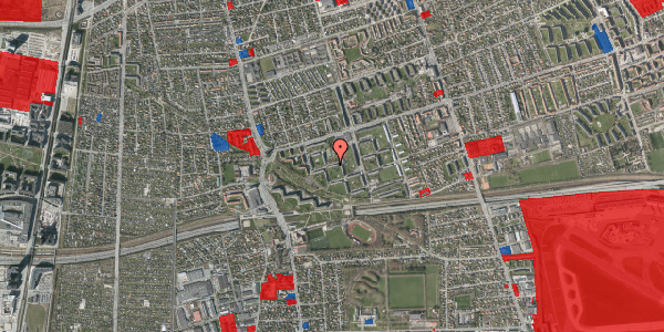 Jordforureningskort på Almegård Alle 5, st. th, 2770 Kastrup