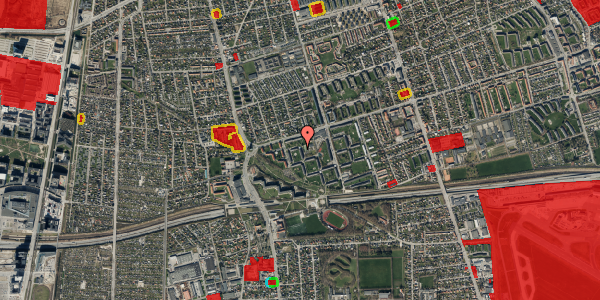 Jordforureningskort på Almegård Alle 15, st. th, 2770 Kastrup