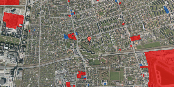 Jordforureningskort på Almegård Alle 24, st. th, 2770 Kastrup