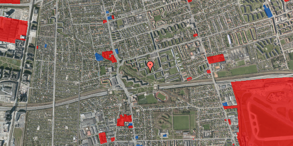 Jordforureningskort på Almegård Alle 37, 1. th, 2770 Kastrup