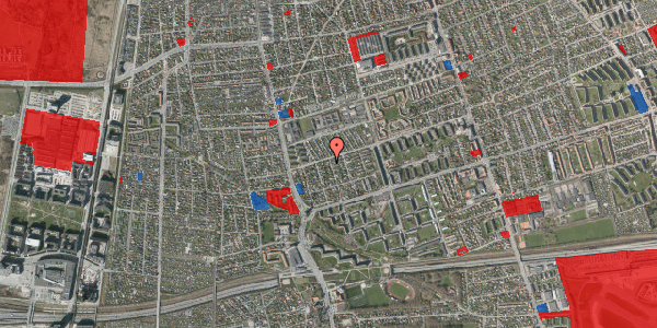 Jordforureningskort på Dueoddevej 21, 2770 Kastrup