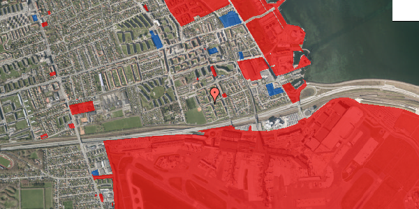 Jordforureningskort på Kofoed Jensens Alle 7, 1. th, 2770 Kastrup