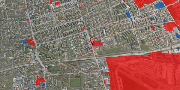 Jordforureningskort på Teglkåsvej 1, 2. th, 2770 Kastrup