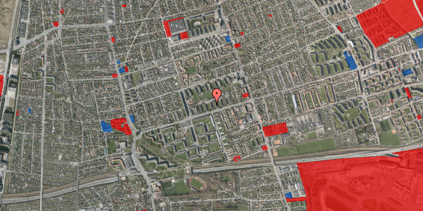 Jordforureningskort på Tårnbypark Alle 45, 2. th, 2770 Kastrup