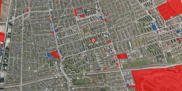 Jordforureningskort på Tårnbypark Alle 57, 1. th, 2770 Kastrup