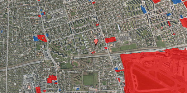 Jordforureningskort på Vestermarie Alle 37, 2770 Kastrup