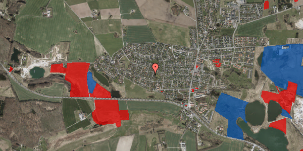 Jordforureningskort på Humlehaven 8, 3540 Lynge