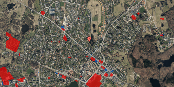 Jordforureningskort på Odinsvej 14, 3460 Birkerød