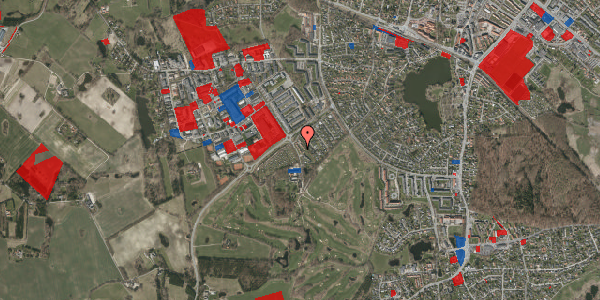 Jordforureningskort på Overblikket 7, 3460 Birkerød