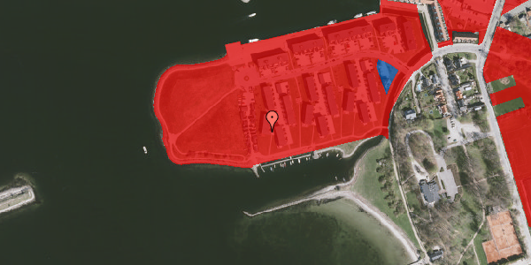 Jordforureningskort på Sydkajen 99, 3600 Frederikssund