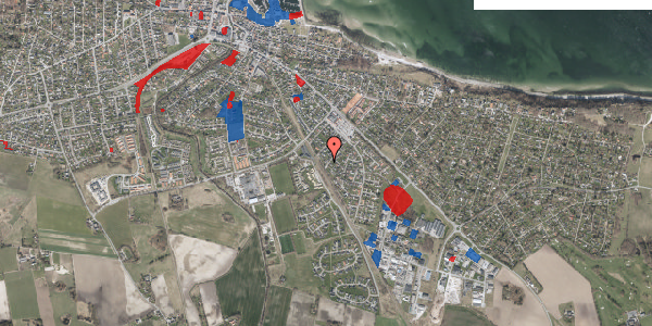 Jordforureningskort på Grønnevang 232, 3250 Gilleleje