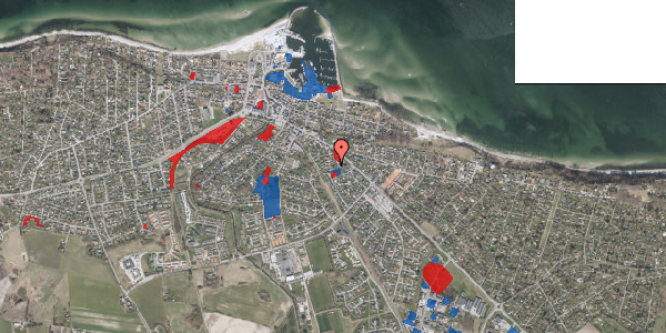 Jordforureningskort på Klokkervang 7, 3250 Gilleleje