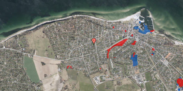 Jordforureningskort på Kornmodsvej 1B, 3250 Gilleleje