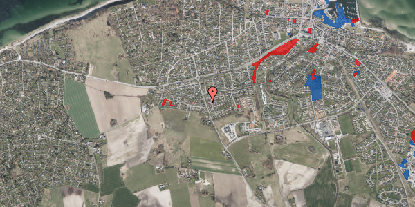 Jordforureningskort på Langdraget 110A, 3250 Gilleleje