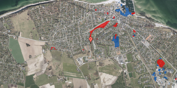 Jordforureningskort på Langdraget 240, 3250 Gilleleje