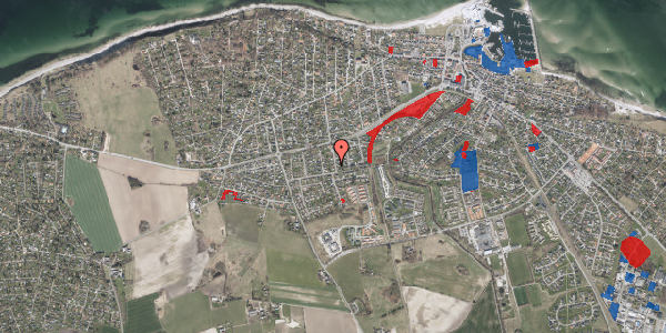 Jordforureningskort på Langdraget 403, 3250 Gilleleje