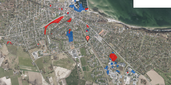 Jordforureningskort på Pilevang 1, 3250 Gilleleje