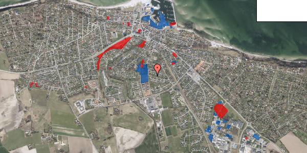 Jordforureningskort på Poppelvang 16, 3250 Gilleleje