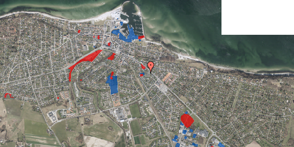 Jordforureningskort på Rosenvang 4, 3250 Gilleleje