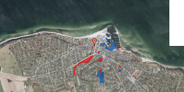 Jordforureningskort på Vesterbrogade 14, 3250 Gilleleje